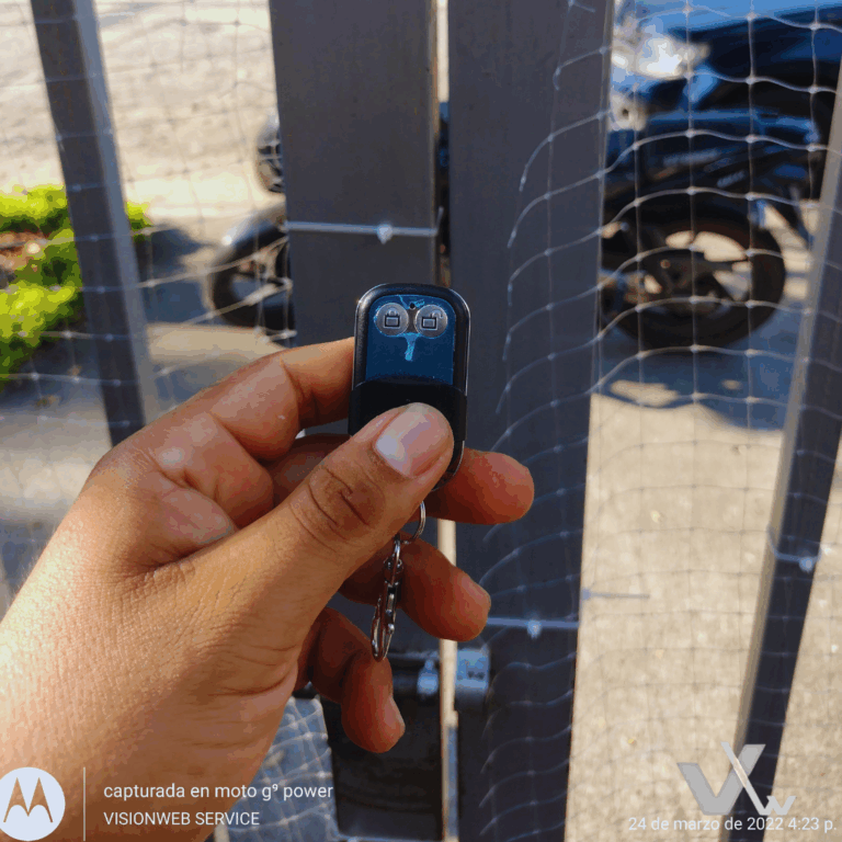 llave del control de acceso