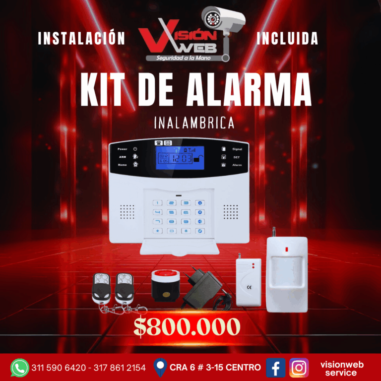 promocion kit de alarma