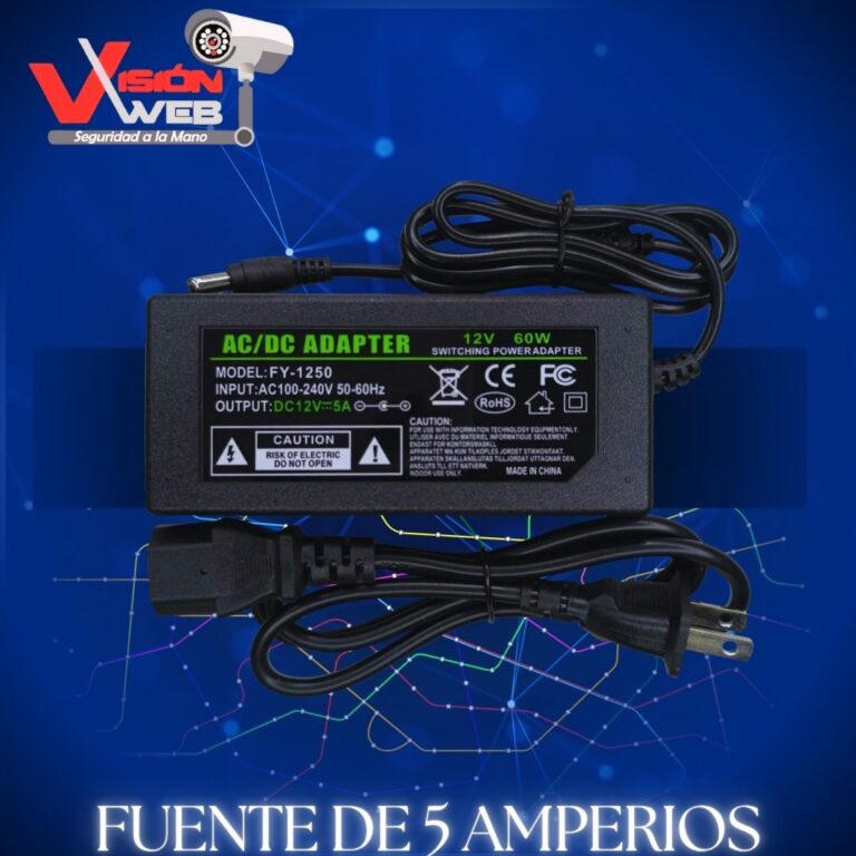 fuente de 5 amperios